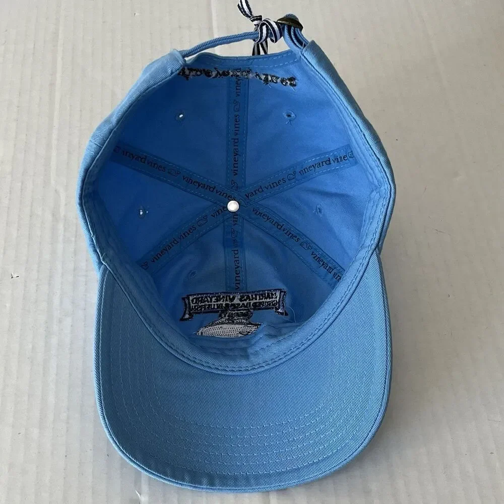 Vineyard Vines Marthas Vineyard Striped Bass & Bluefish Derby Baseball Hat Blue